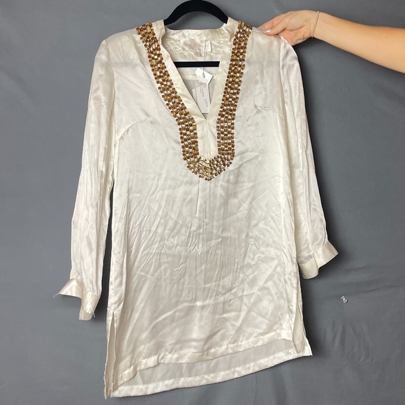 Julie Brown Kurta Silk top - Picture 6 of 6